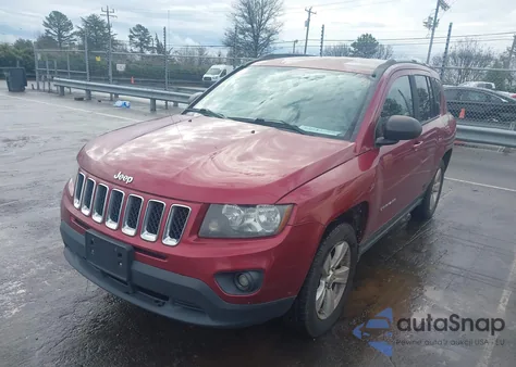 2016 Jeep Compass Sport from USA, damaged, VIN 1C4NJDBB4GD662479